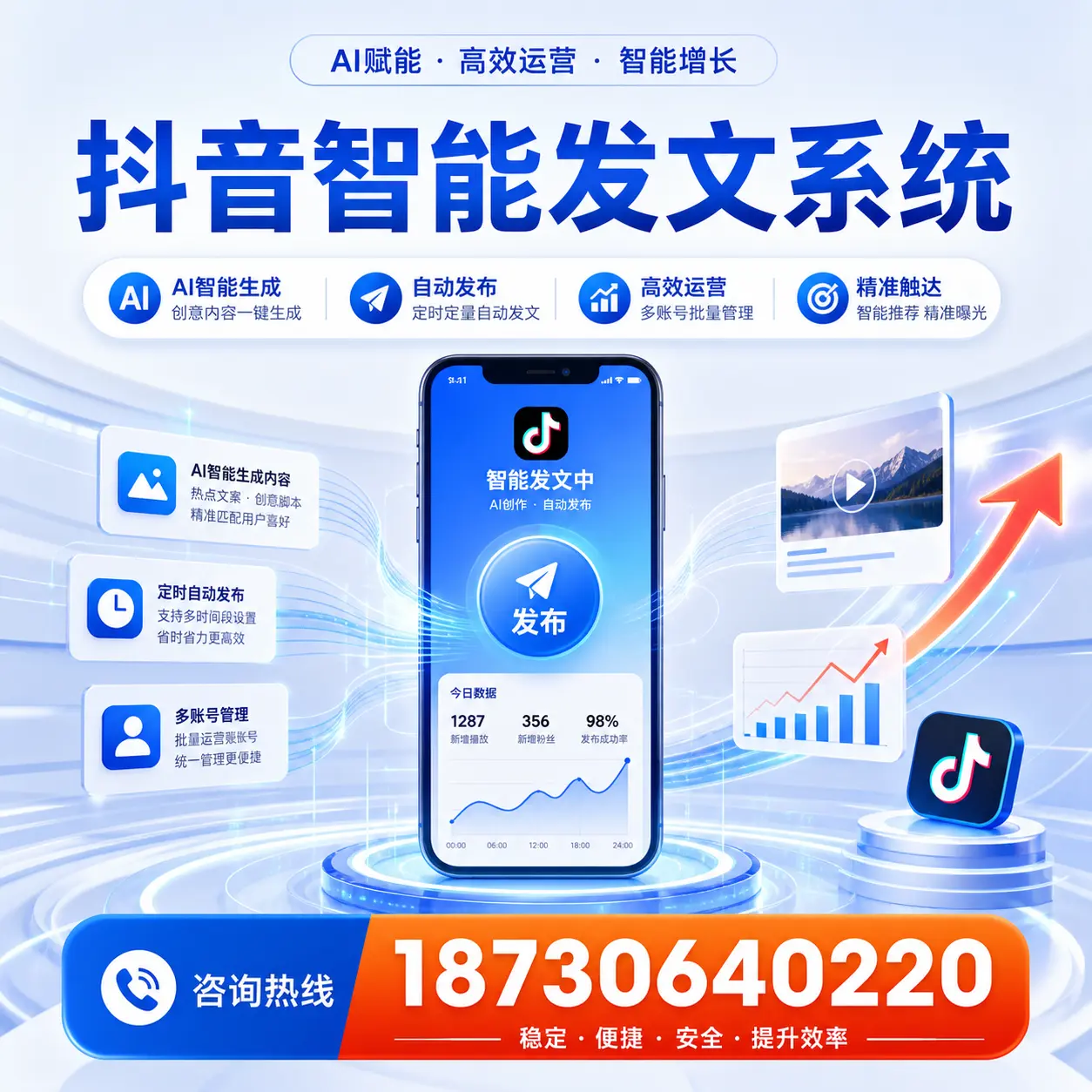 如何通过抖音智能发文系统提升 琼海 企业的市场竞争力